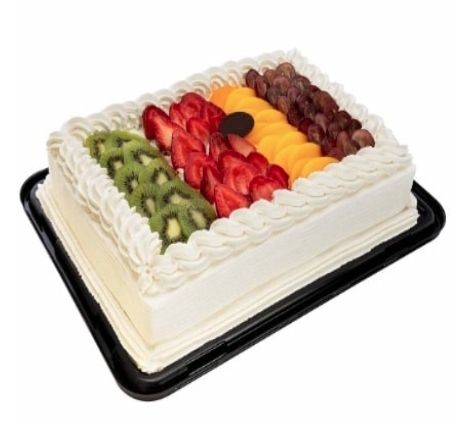 40 Kişilik Karışık Meyveli Pasta Taze Üretim