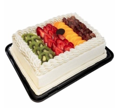 40 Kişilik Karışık Meyveli Pasta Taze Üretim