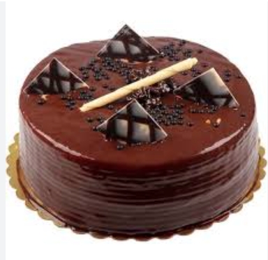 Kaliteli Çikolata İle Hazırlanan Yuvarlak Pasta 2-3 Kişilik