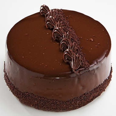 Taze Üretilmiş 4-6 Kişilik Çikolatalı Yaş Pasta - Doğum Günü